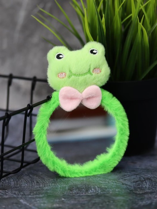 Плюшевое зеркало GIRLY &quot;Round frog&quot;, green (8*12,5 см) 
