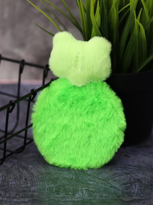 Плюшевое зеркало GIRLY &quot;Round frog&quot;, green (8*12,5 см) 