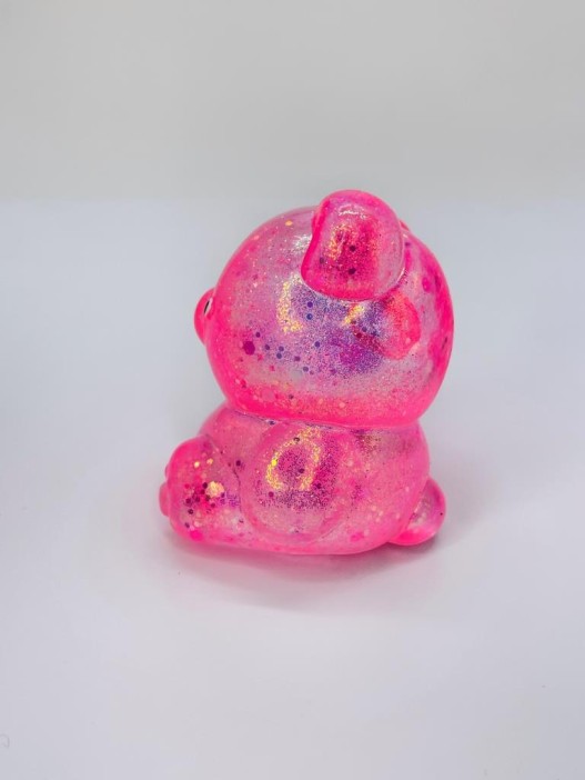 Мялка - антистресс «Милый мишка», розовая 