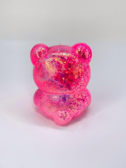 Мялка - антистресс «Милый мишка», розовая 