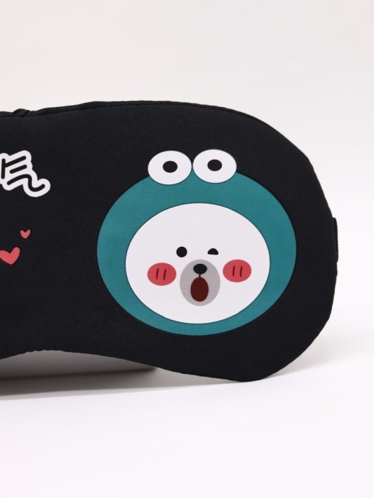 Маска для сна гелевая "Who am I today?", bear 