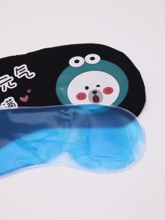 Маска для сна гелевая "Who am I today?", bear 