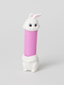 Игрушка антистресс Pop Tube "Зайка" тянущаяся трубка