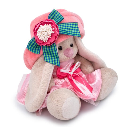 Мягкая игрушка "Зайка Ми Цветок миндаля (малыш)" (15 см) 