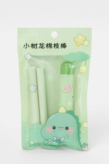Набор выдвижного ластика + 2 сменных ластика &quot;Little green&quot;, green