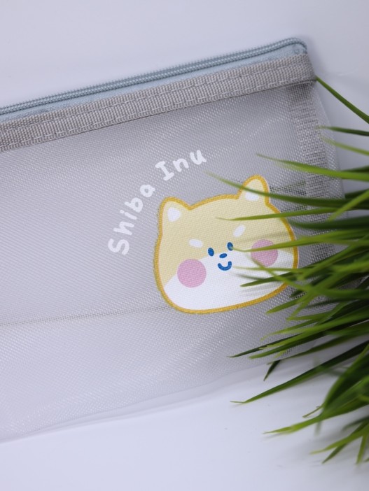 Пенал "Shiba-inu smile", mix (21*11 см) 
