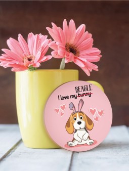 Подставка под горячее iLikeGift «Я люблю свою собаку», 9 см