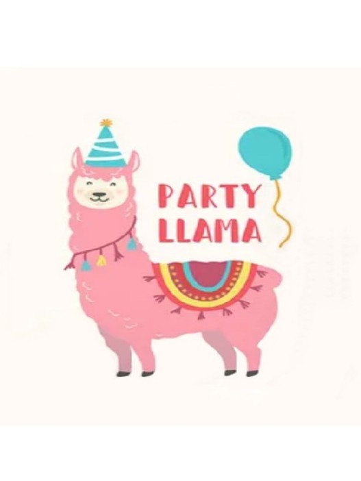 Алмазная мозаика без подрамника &quot;Лама&quot;, 15х20 см 