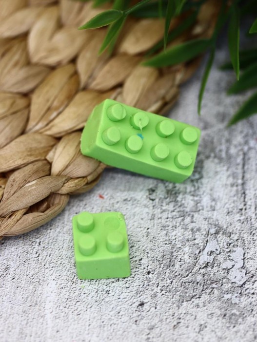 Ластики "Конструктор", 8 шт. в наборе 