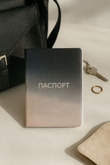 ОБЛОЖКА ДЛЯ ПАСПОРТА  из искусственной кожи &quot;Quiet sky&quot;, плотность 800 мкм
