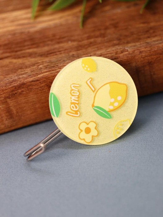 Крючок на липучке «Lemon», yellow 