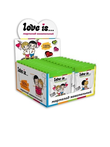 Мармелад жевательный “Love is” ЖуйМиксик &quot;Мята-Лимон-Лайм&quot; 20 шт 