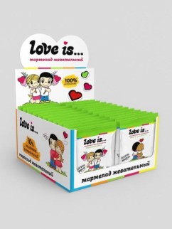 Мармелад жевательный “Love is” ЖуйМиксик "Мята-Лимон-Лайм" 20 шт
