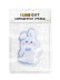 Карманная грелка многоразовая iLikeGift "Милый зайчик", микс