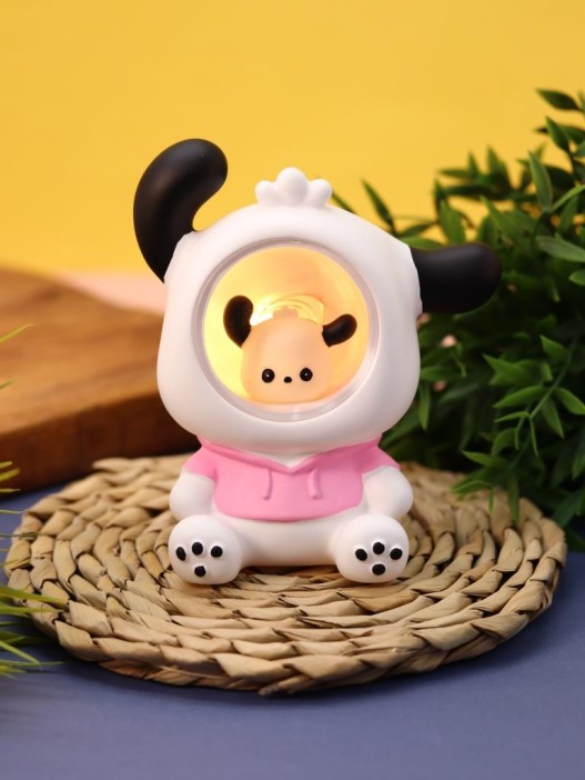 Kопилка - ночник «Chacha Dog Space», pink (13 см), пластик 