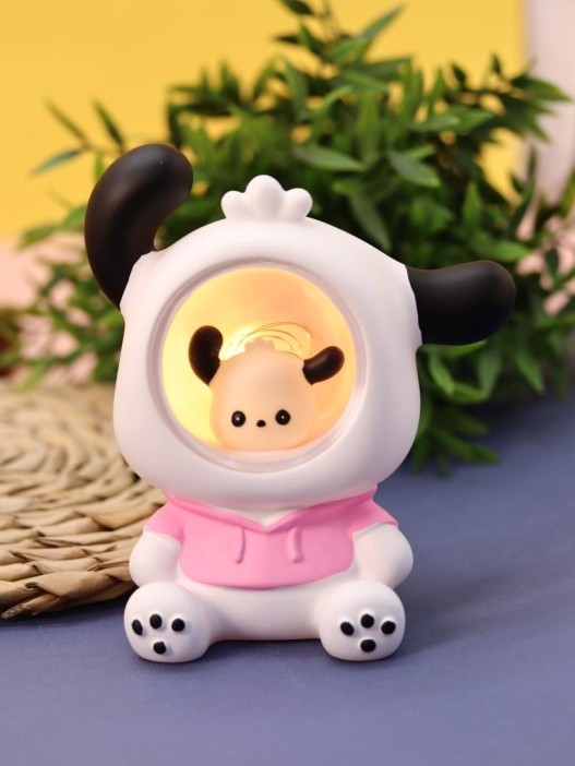 Kопилка - ночник «Chacha Dog Space», pink (13 см), пластик 