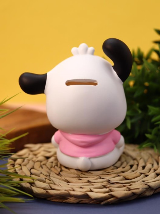 Kопилка - ночник «Chacha Dog Space», pink (13 см), пластик 