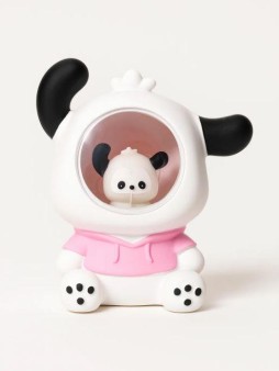 Kопилка - ночник «Chacha Dog Space», pink (13 см), пластик