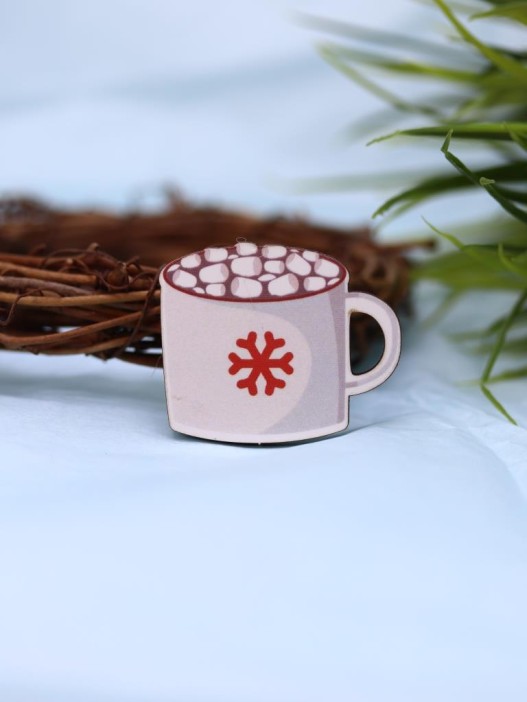 Значок ECO из дерева &quot;Время ароматного какао&quot; 