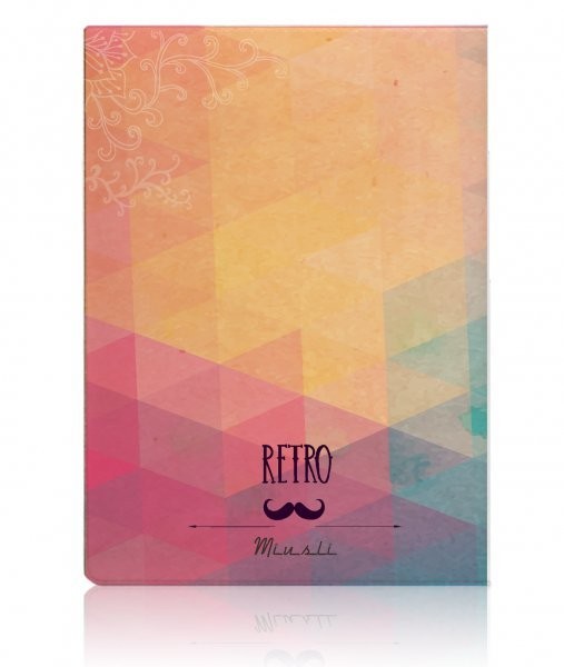 ОБЛОЖКА ДЛЯ ПАСПОРТА RETRO BICYCLE, плотность 600 мкм 