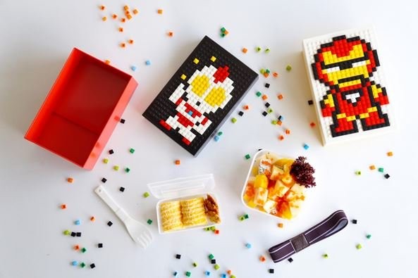 Ланчбокс &quot;Мозаика&quot; red 