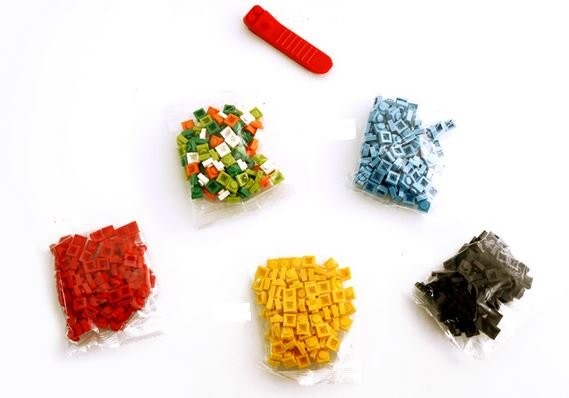 Ланчбокс &quot;Мозаика&quot; red 