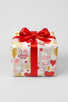 Упаковочная бумага «Hearts Aflutter» 1 рулон, 50*70 см