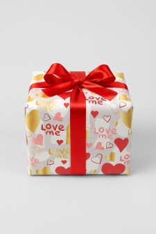 Упаковочная бумага «Hearts Aflutter» 1 рулон, 50*70 см