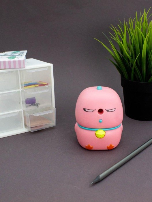 Точилка для карандашей механическая &quot;Suspicious duck&quot;, pink 