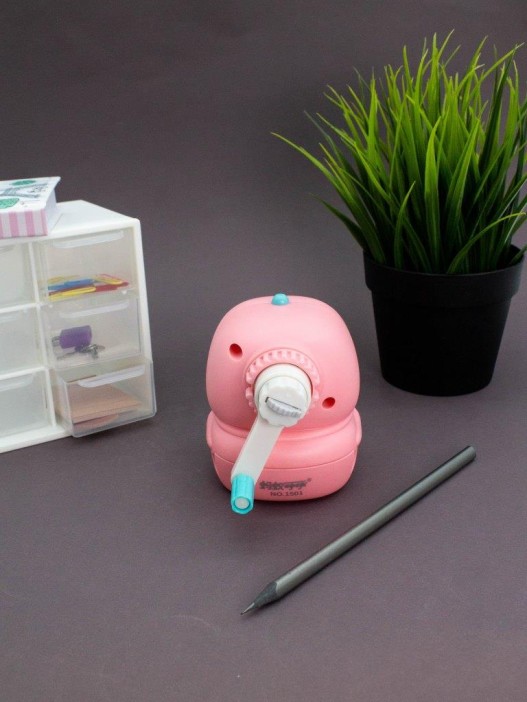 Точилка для карандашей механическая &quot;Suspicious duck&quot;, pink 