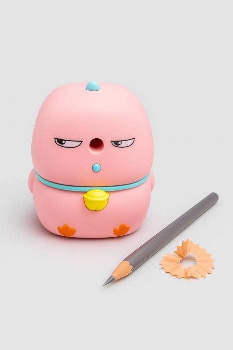 Точилка для карандашей механическая &quot;Suspicious duck&quot;, pink 
