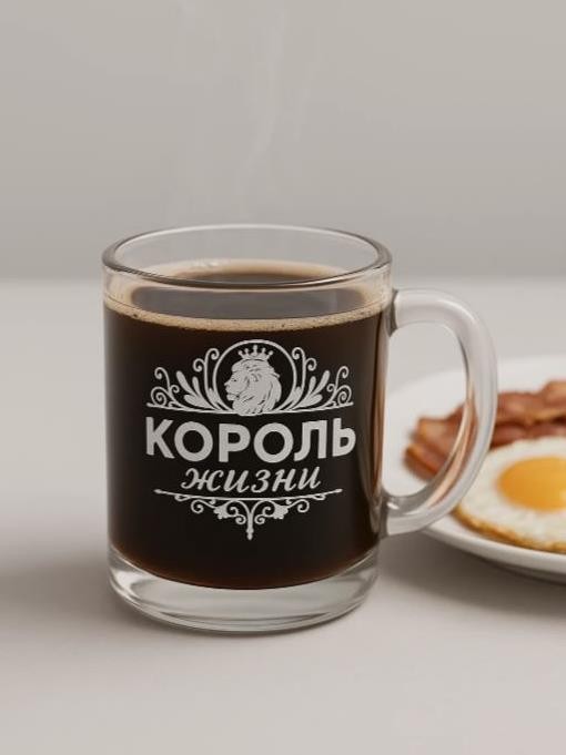 Кружка &quot;Король по жизни&quot;, 320мл 