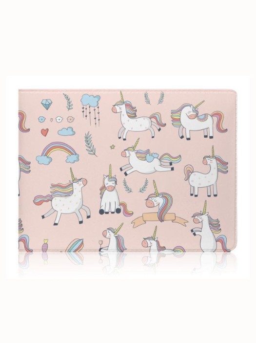 Обложка для студенческого Pink Unicorn, плотность 600 мкм 