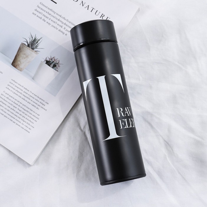 Термос "Traveler", black (400ml) 