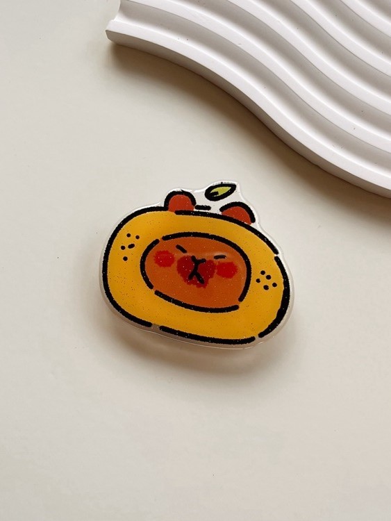 Попсокет iLikeGift &quot;Capybara face&quot; 