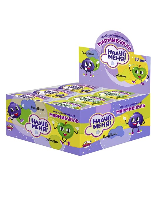 Мягкий мармелад «Мармибубль», 12 шт. 