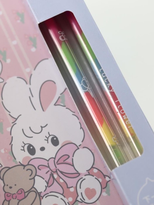 Набор цветных ручек (2 шт) &quot;Purple cotton rabbit&quot; 