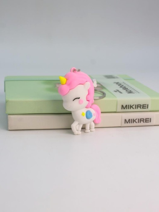 Брелок «Smiling unicorn», pink 
