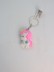 Брелок «Smiling unicorn», pink 