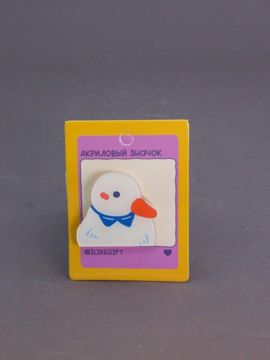 Значок акриловый iLikeGift &quot;Goose&quot; 