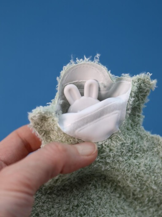 Грелка &quot;Bunny girl&quot;, green, 300 мл (19*11 см) 