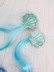 Набор заколок для волос 2 шт. &quot;Seashells&quot;, blue (32 см) 