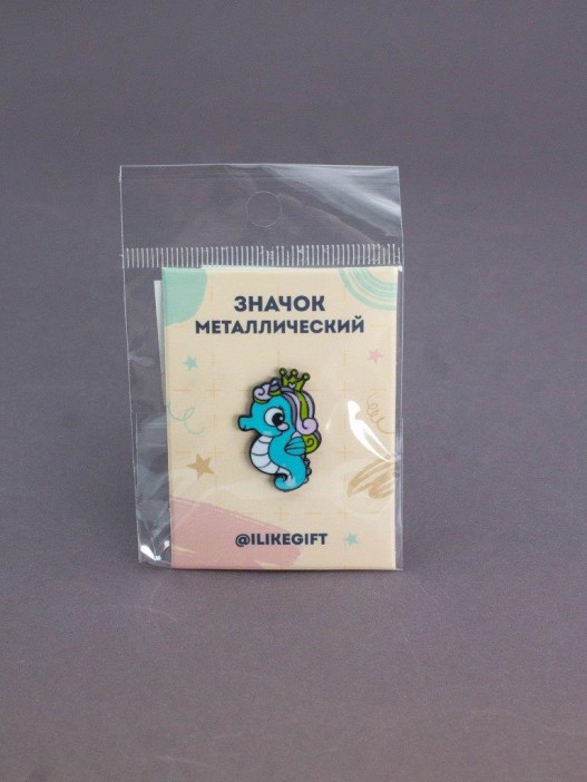 Значок металлический iLikeGift &quot;The Underwater Princess&quot; 