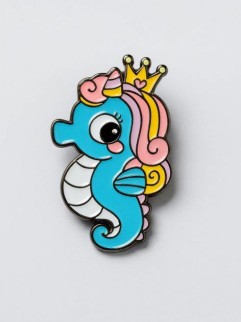 Значок металлический iLikeGift &quot;The Underwater Princess&quot;