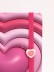 Блокнот (А5) "3D Heart big", pink (14.5*21) 