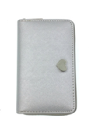 Кошелёк "Heart", silver 