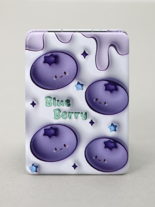 Зеркало "Blueberry melting", purple 