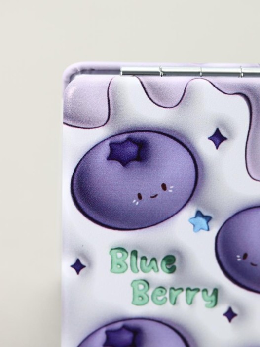 Зеркало "Blueberry melting", purple 