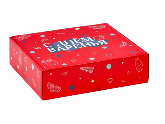 Подарочная коробка "С днем Варенья" (27 х 31,5 х 9 см) 