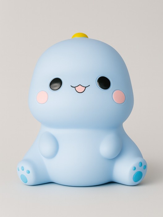 Копилка «Smile dino», blue, (17 см), пластик 